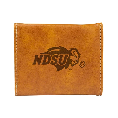 Brown NDSU Bison Trifold Wallet