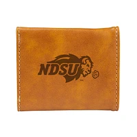 Brown NDSU Bison Trifold Wallet