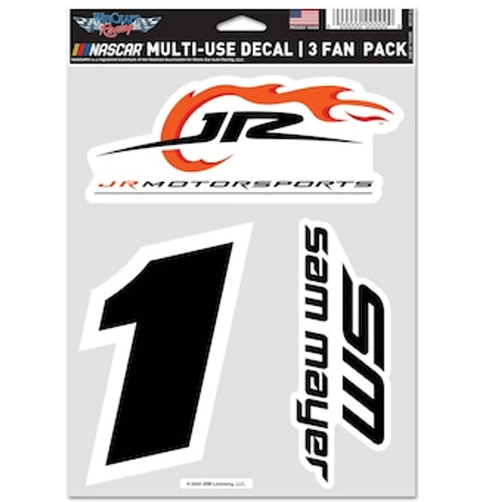 WinCraft Sam Mayer 3-Pack Multi-Use Decal Set