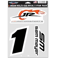 WinCraft Sam Mayer 3-Pack Multi-Use Decal Set