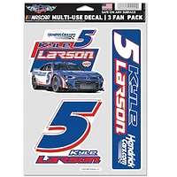 WinCraft Kyle Larson 3-Pack Multi-Use Decal Set