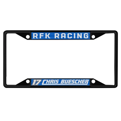 WinCraft Chris Buescher Laser Cut Metal License Plate Frame