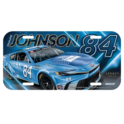 WinCraft Jimmie Johnson Carvana Plastic License Plate