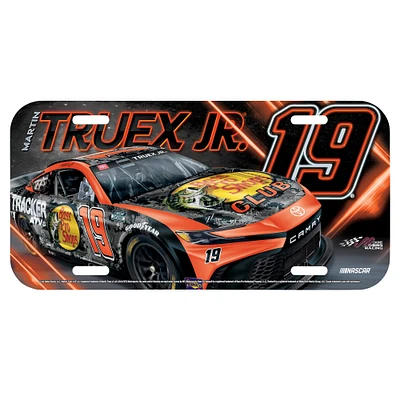 WinCraft Martin Truex Jr Bass Pro Shop Plastic License Plate