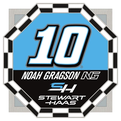 WinCraft Noah Gragson Checkered Octagon Collector Pin