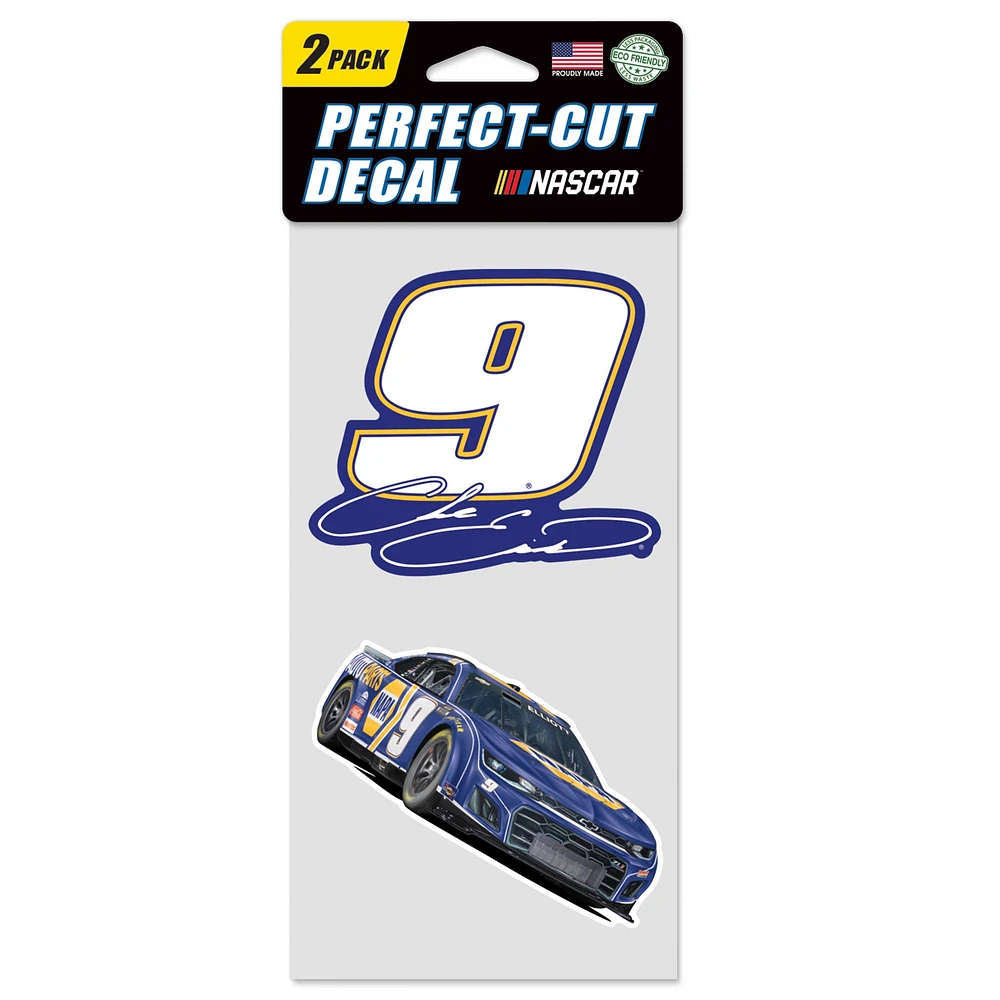 WinCraft Chase Elliott 2-Pack Perfect-Cut Decal Set