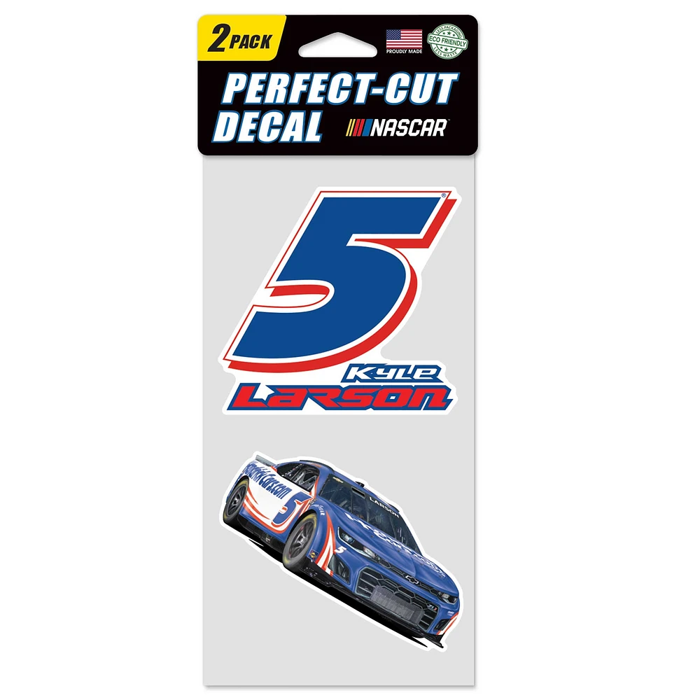 WinCraft Kyle Larson 2-Pack Perfect-Cut Decal Set