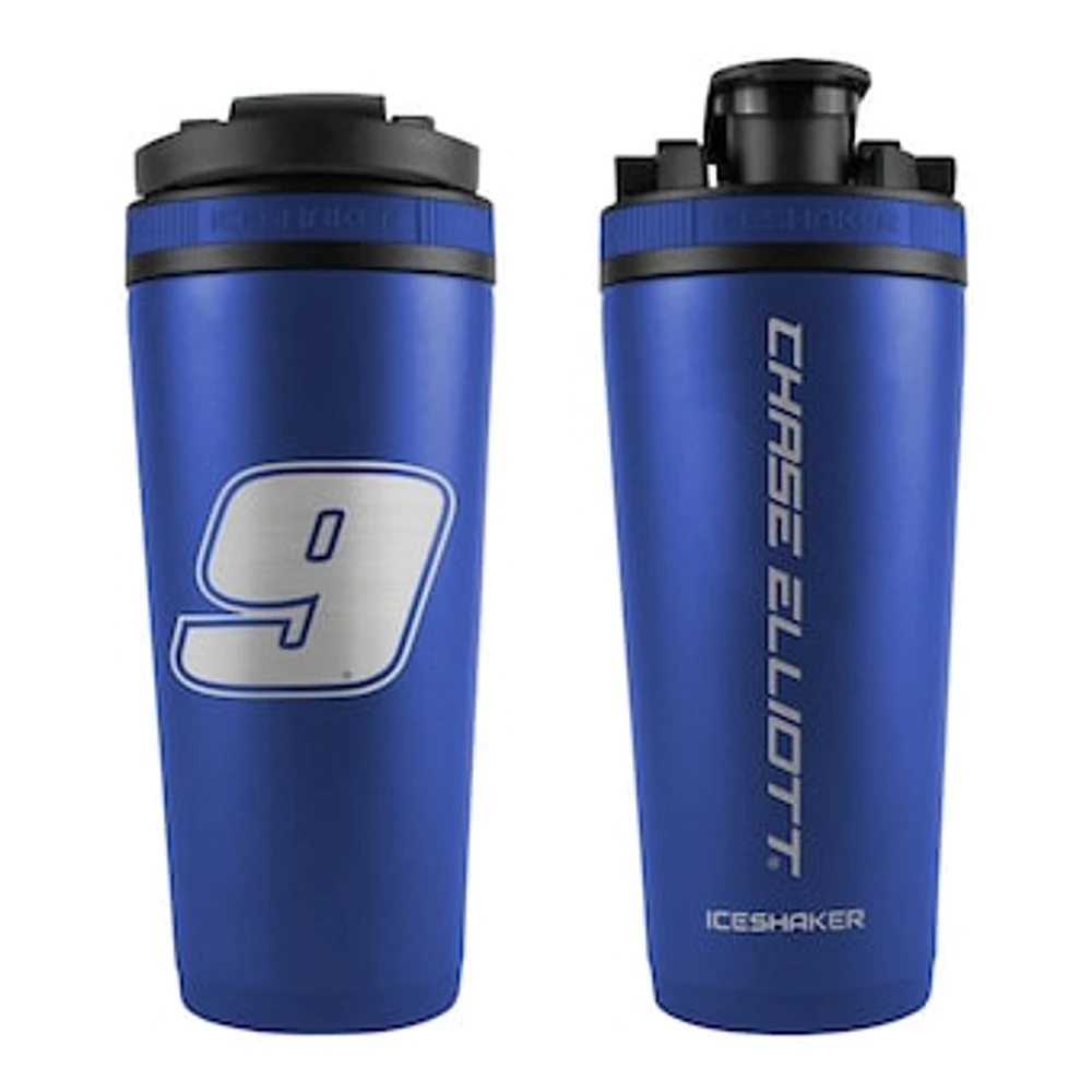 WinCraft Chase Elliott 26oz. Stainless Steel Ice Shaker Blender Bottle