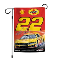 WinCraft Joey Logano 12" x 18" Double-Sided Garden Flag