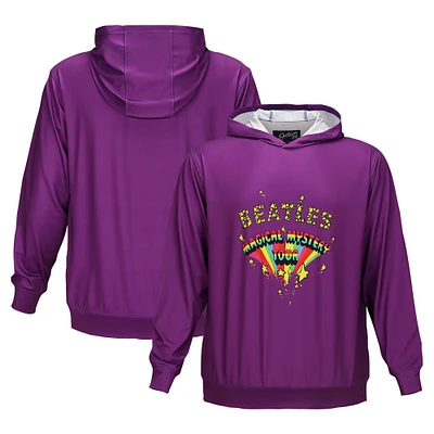 Unisex Purple The Beatles Magical Mystery Tour UPF 50 Pullover Hoodie