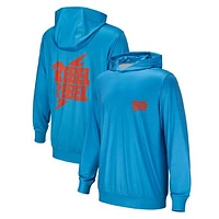 Unisex Blue David Bowie Rebel Pullover Hoodie