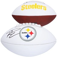 Russell Wilson Pittsburgh Steelers Autographed Franklin White Panel Football