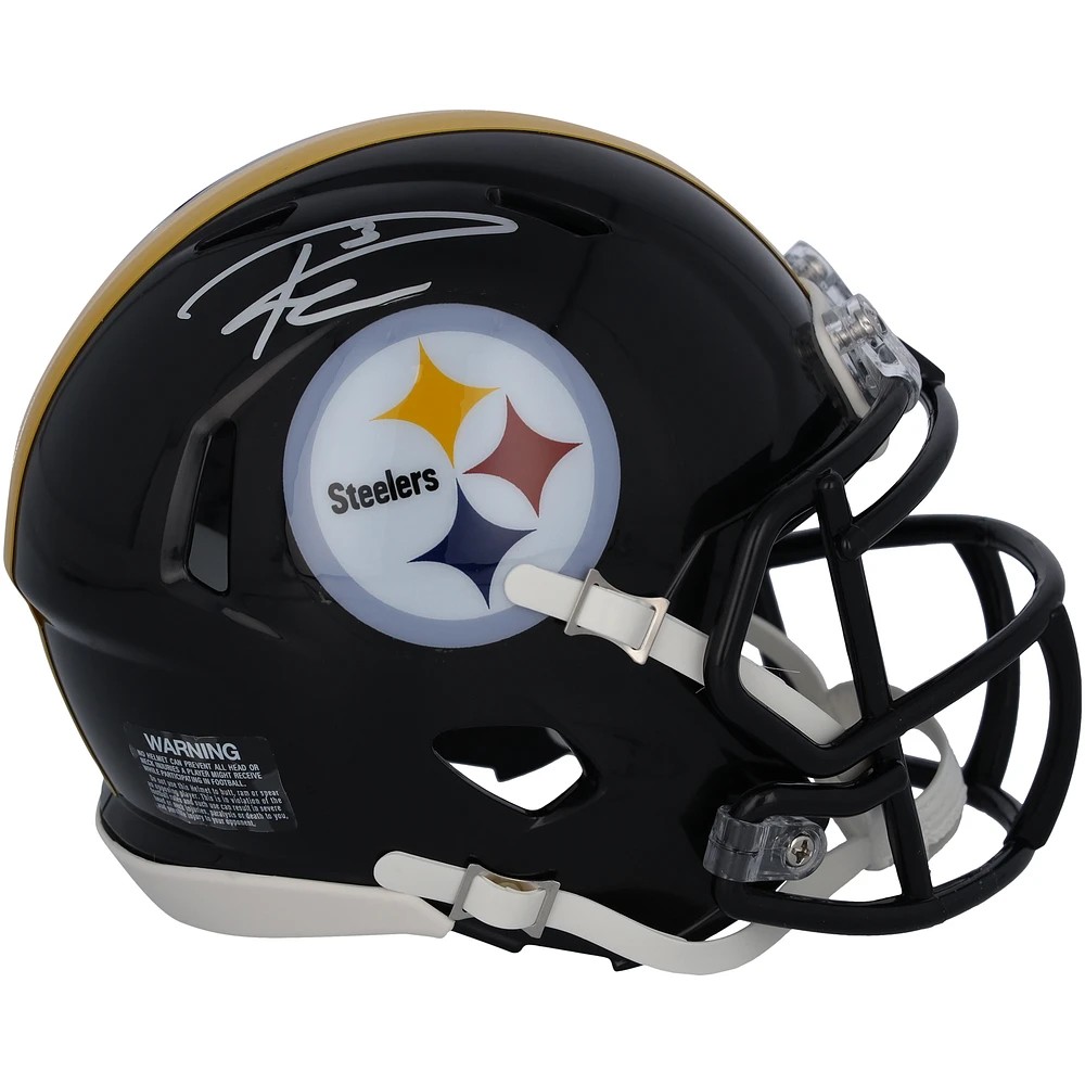 Russell Wilson Pittsburgh Steelers Autographed Speed Mini Helmet