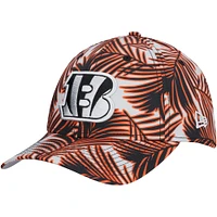 Men's New Era Gray Cincinnati Bengals Palms 39THIRTY Flex Hat