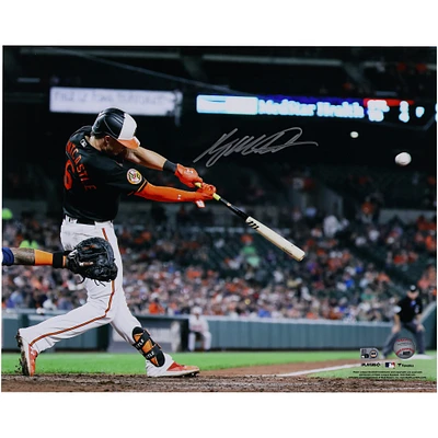 Ryan Mountcastle Baltimore Orioles Autographed 16" x 20" Horizontal Hitting Photograph