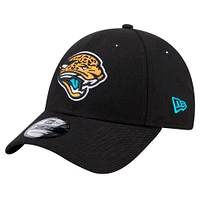 Men's New Era Black Jacksonville Jaguars The League 9FORTY Adjustable Hat