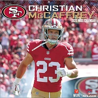 Christian McCaffrey San Francisco 49ers 2025 12" x 12" Player Wall Calendar