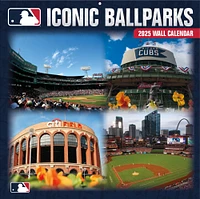 MLB 2025 12" x 12" Stadium Wall Calendar