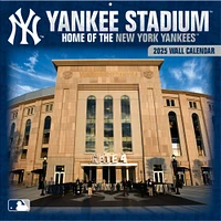 New York Yankees 2025 12" x 12" Stadium Wall Calendar