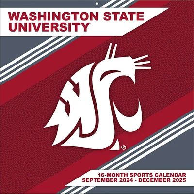 Washington State Cougars 2024-2025 12” x 12” Team Wall Calendar