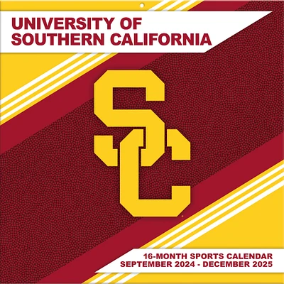 USC Trojans 2024-2025 12” x 12” Team Wall Calendar