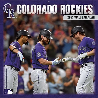 Colorado Rockies 2024-2025 12” x 12” Team Wall Calendar