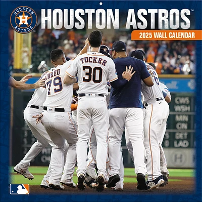 Houston Astros 2024-2025 12” x 12” Team Wall Calendar