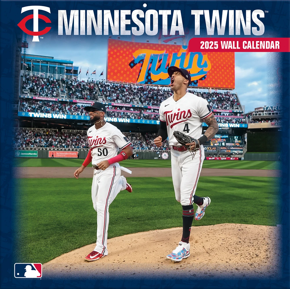 Minnesota Twins 2024-2025 12” x 12” Team Wall Calendar