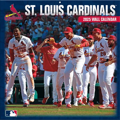 St. Louis Cardinals 2024-2025 12” x 12” Team Wall Calendar