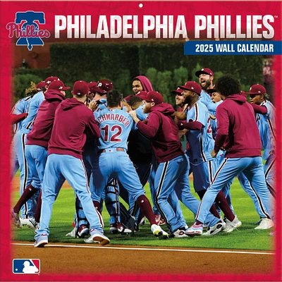 Philadelphia Phillies 2024-2025 12” x 12” Team Wall Calendar