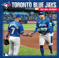 Toronto Blue Jays 2024-2025 12” x 12” Team Wall Calendar