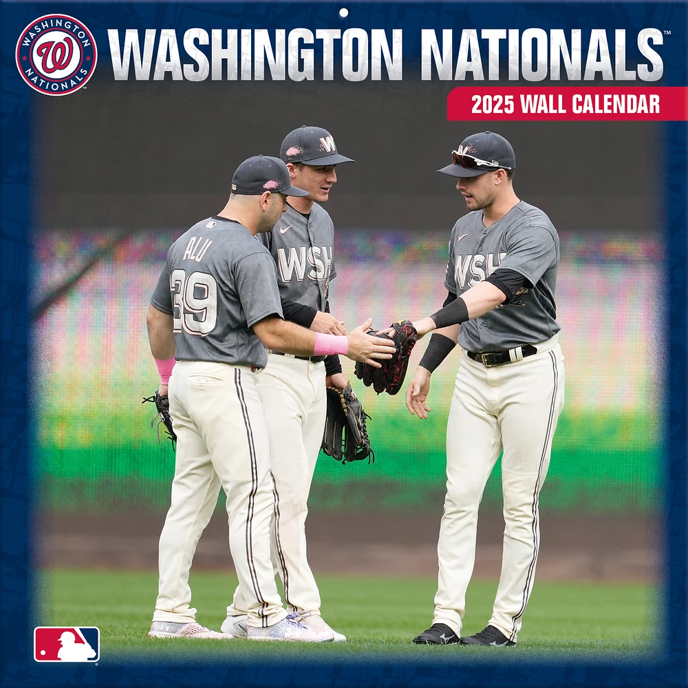 Washington Nationals 2024-2025 12” x 12” Team Wall Calendar