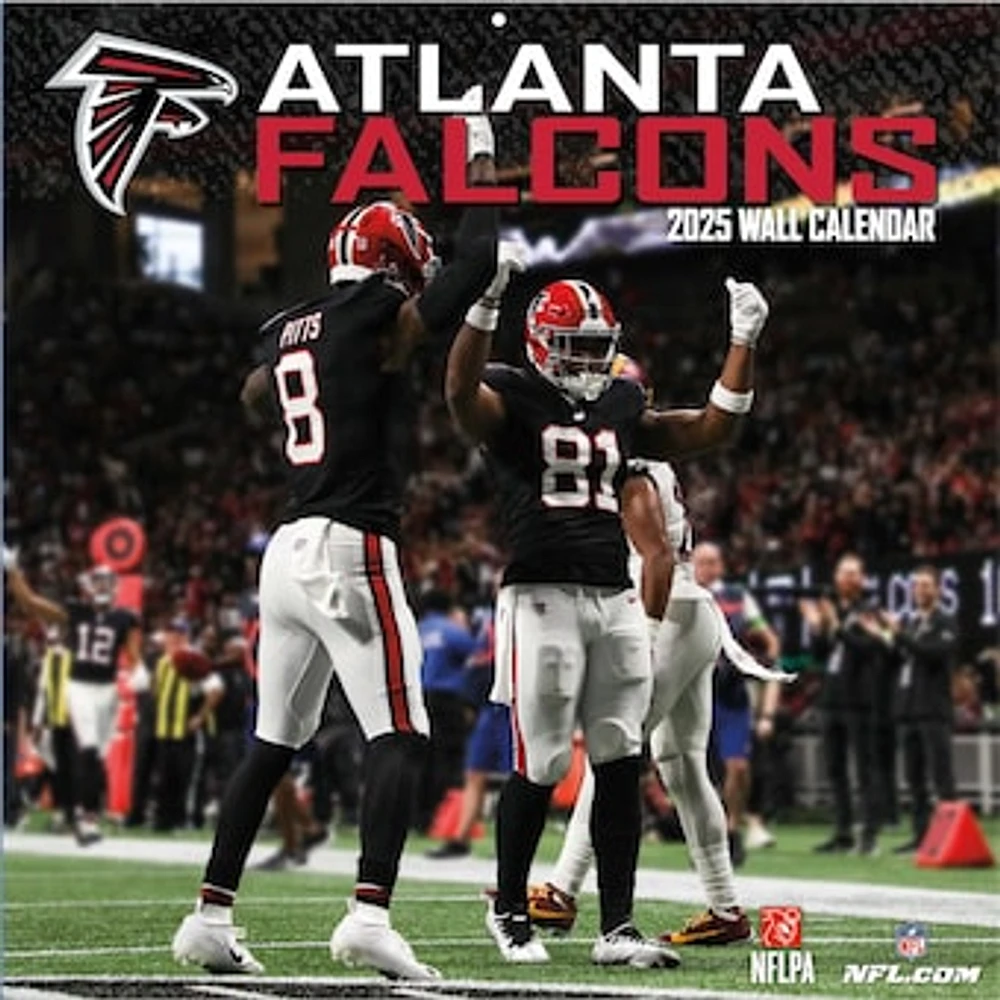 Atlanta Falcons 2024-2025 12” x 12” Team Wall Calendar