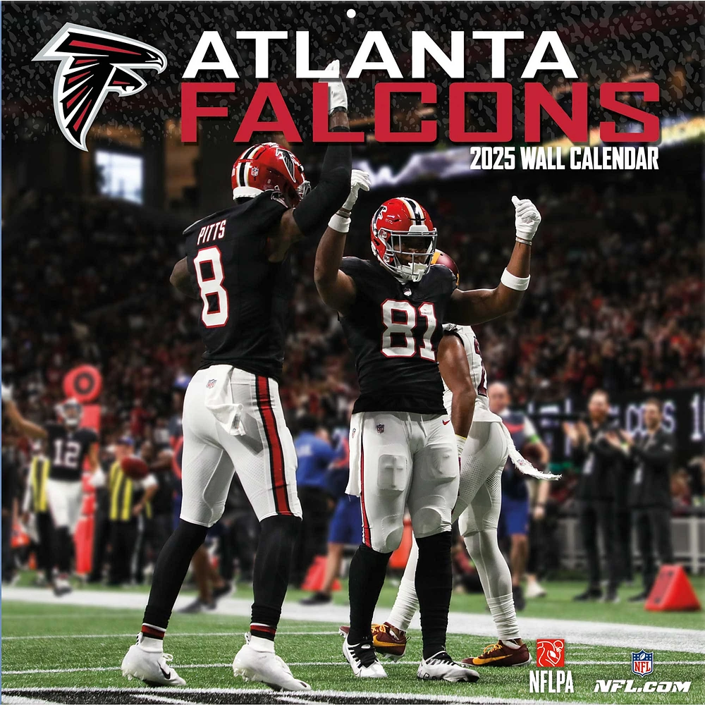 Atlanta Falcons 2024-2025 12” x 12” Team Wall Calendar