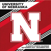 Nebraska Huskers 2024-2025 12” x 12” Team Wall Calendar