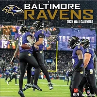 Baltimore Ravens 2024-2025 12” x 12” Team Wall Calendar