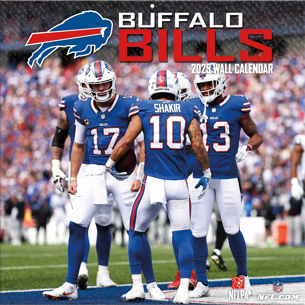 Buffalo Bills 2024-2025 12” x 12” Team Wall Calendar