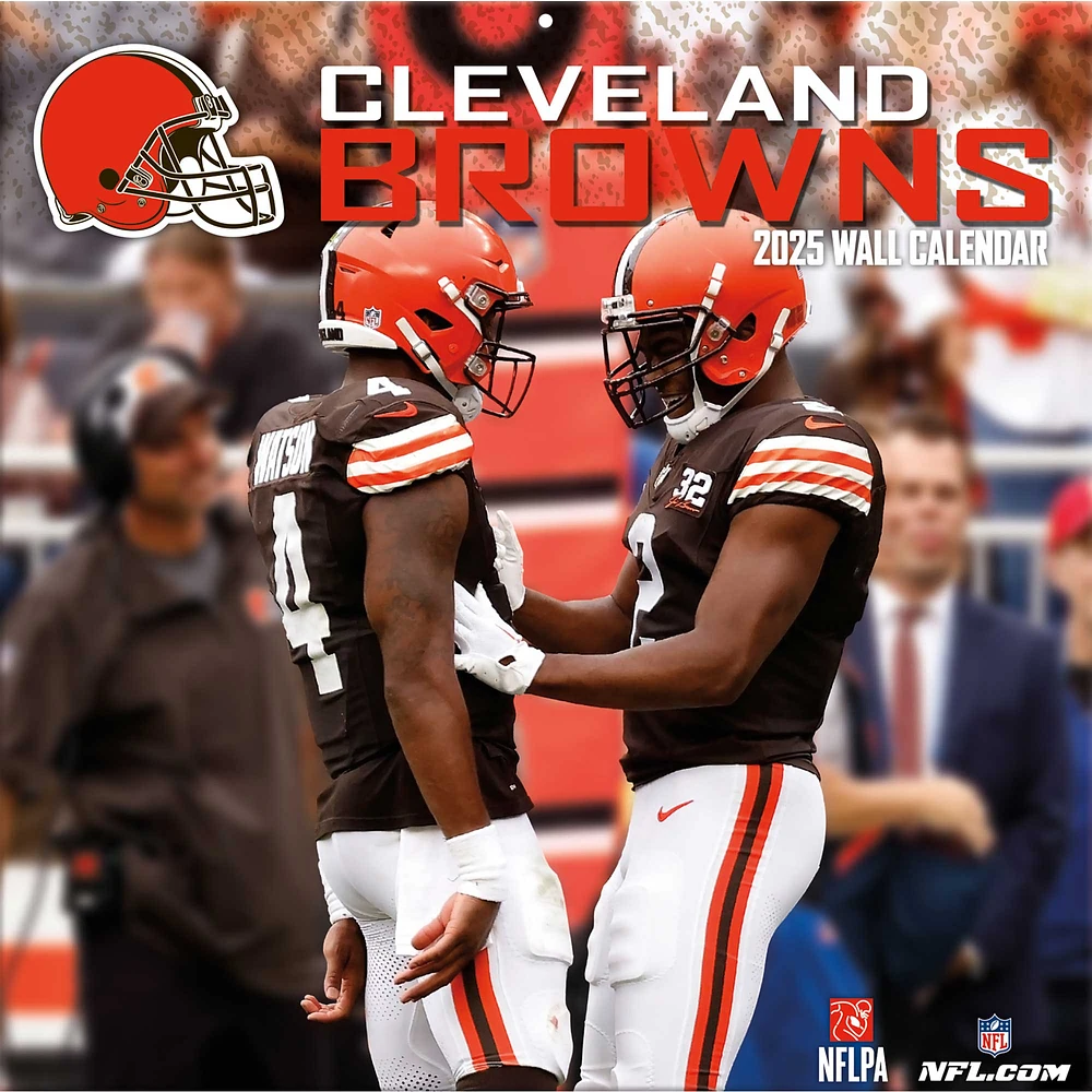 Cleveland Browns 2024-2025 12” x 12” Team Wall Calendar