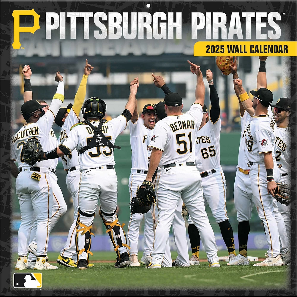 Pittsburgh Pirates 2024-2025 12” x 12” Team Wall Calendar