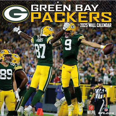 Green Bay Packers 2024-2025 12” x 12” Team Wall Calendar