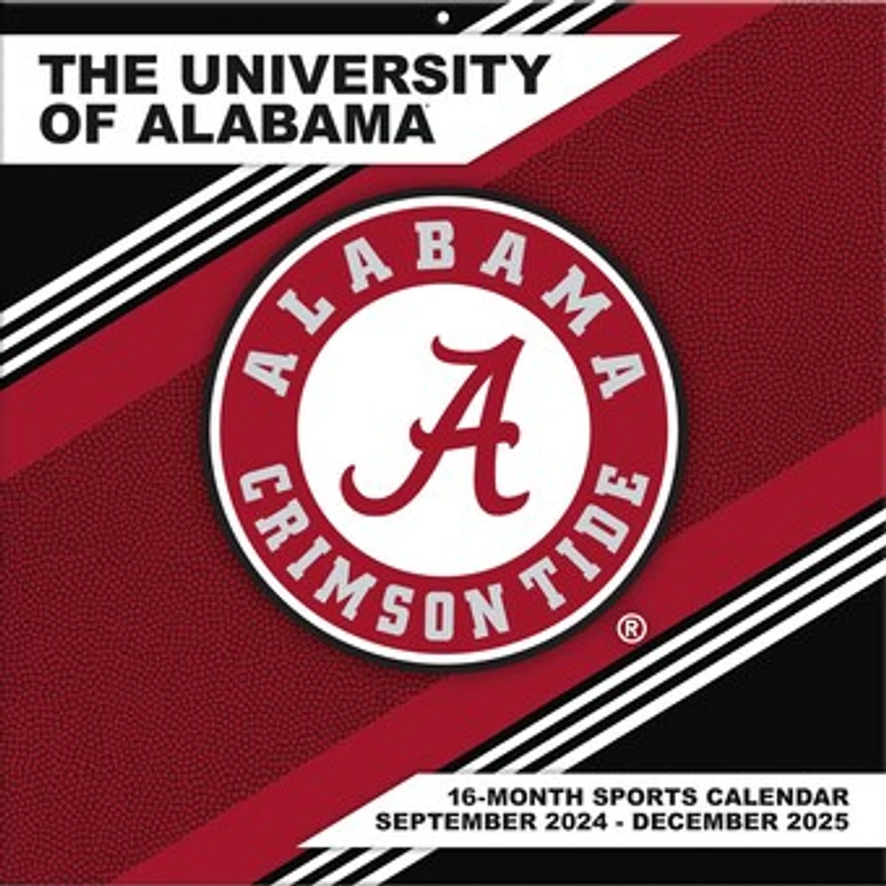 Alabama Crimson Tide 2024-2025 12” x 12” Team Wall Calendar