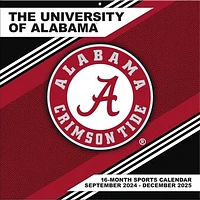 Alabama Crimson Tide 2024-2025 12” x 12” Team Wall Calendar