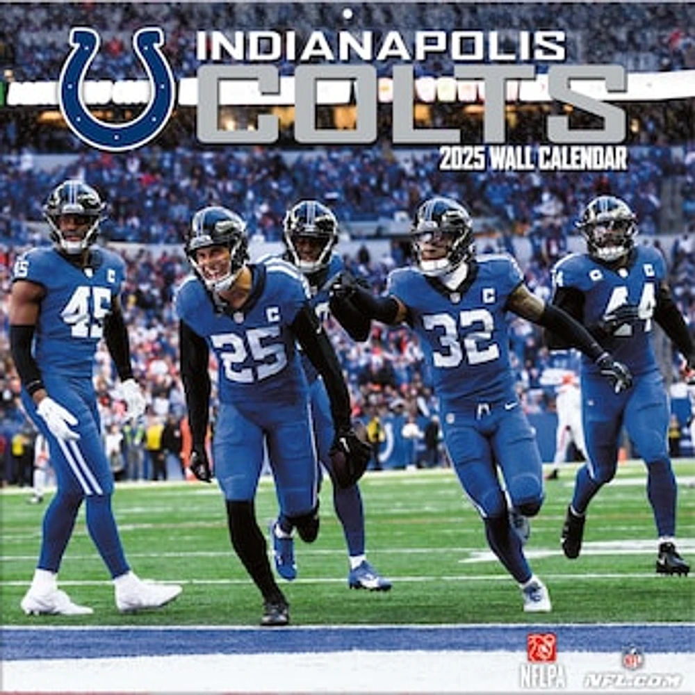 Indianapolis Colts 2024-2025 12” x 12” Team Wall Calendar