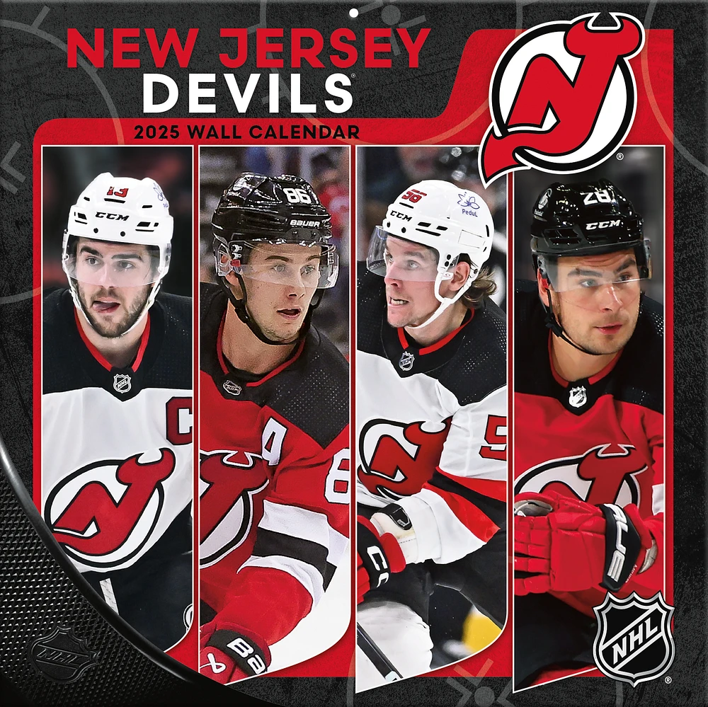 New Jersey Devils 2024-2025 12” x 12” Team Wall Calendar