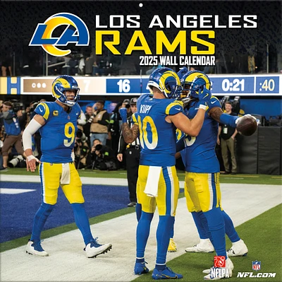 Los Angeles Rams 2024-2025 12” x 12” Team Wall Calendar