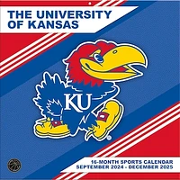 Kansas Jayhawks 2024-2025 12” x 12” Team Wall Calendar