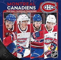 Montreal Canadiens 2024-2025 12” x 12” Team Wall Calendar