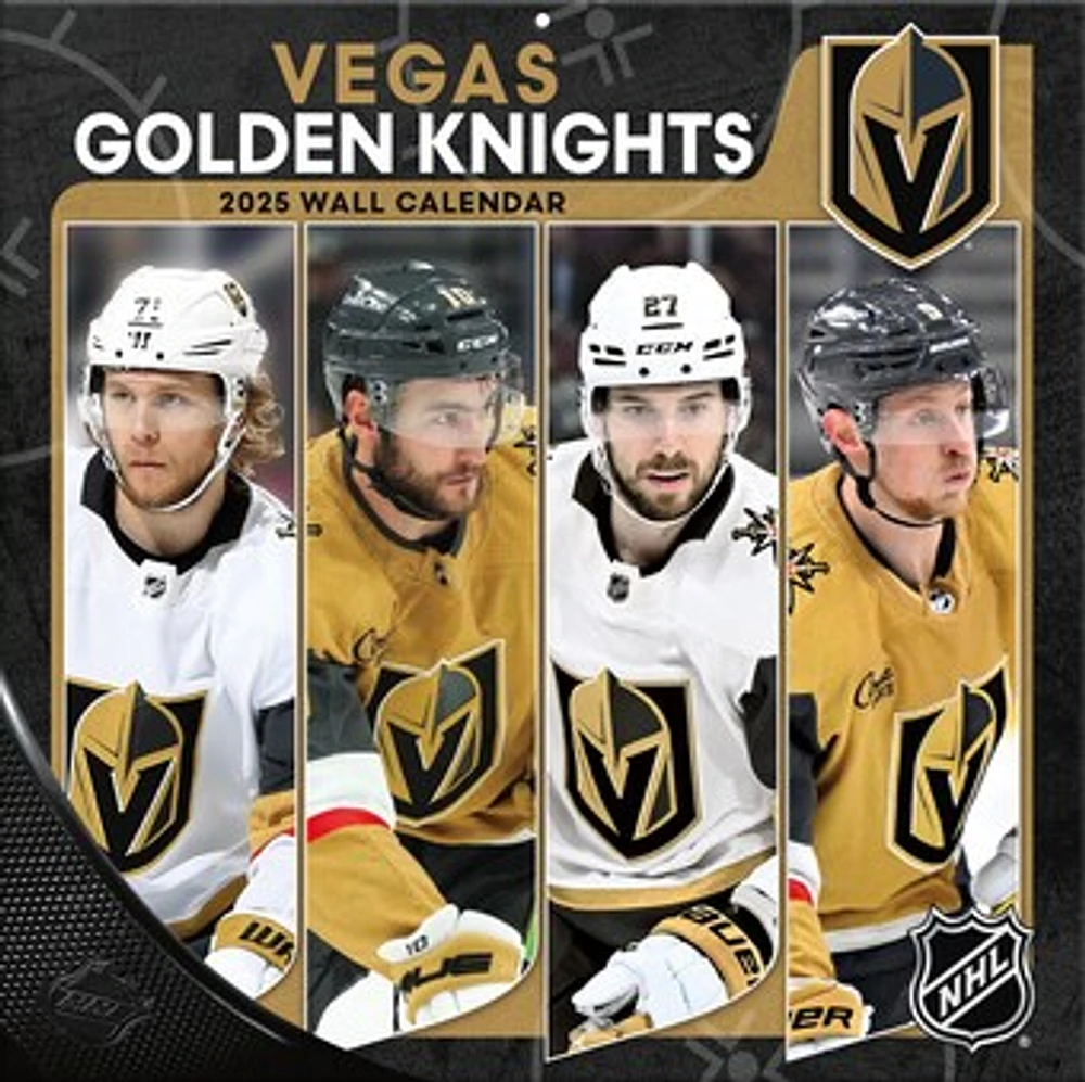 Vegas Golden Knights 2024-2025 12” x 12” Team Wall Calendar