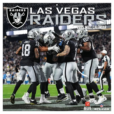 Las Vegas Raiders 2024-2025 12” x 12” Team Wall Calendar