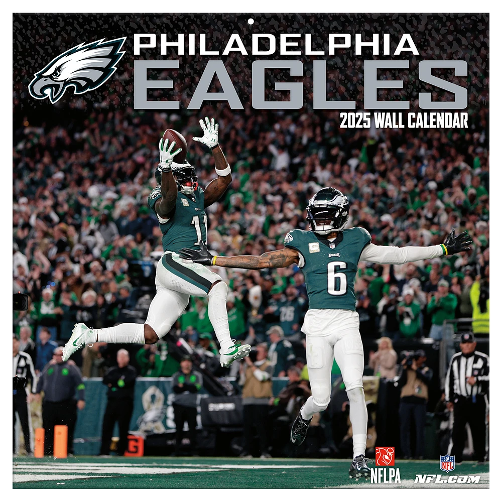 Philadelphia Eagles 2024-2025 12” x 12” Team Wall Calendar